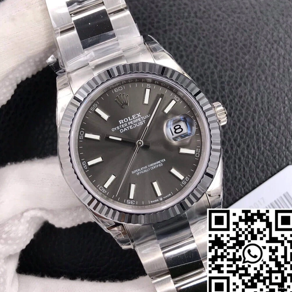 Dial VS Rolex Factory Grey M126334-0013 Datejust 0322